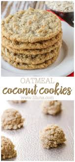 Easy Oatmeal Coconut Cookies Recipe Video Lil Luna Recipe Coconut Cookies Recipes Oatmeal Coconut Cookies Coconut Oatmeal Cookies Recipes