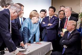 Canada's prime minister justin trudeau walks along the beach at the start of the g7 summit in carbis bay, cornwall on june 11, 2021. Trump Insulted Justin Trudeau After Leaving The G7 Summit Vox