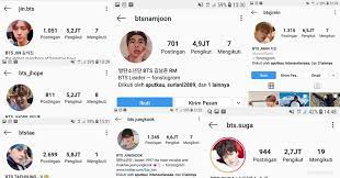 Nomor asli bts asli banget banget army wajib nonton. Akun Instagram Member Bts Yang Asli Real Musdeoranje Net