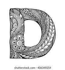 Printout this printable letter c and color in the details for your upcoming tasks & projects. Suchen Sie Nach Zentangle Stylized Alphabet Letter D Vector Stockbildern In Hd Und Millionen Weiteren Lizenzfreien Stockfotos Illustrationen Und Vektorgrafiken In Der Shutterstock Kollektion Jeden Tag Werden Tausende Neue Hochwertige Bilder