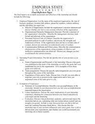 The reflection paper is an assignment that invites you to draw on your own experience. Final Reflection Paper Outline