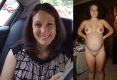 Schwangere Frauen An und Ausgezogen - Bilder und Foto Galerie