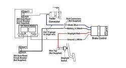 The trailer brake control and additional plug in wiring harness. Wiring Diagram For Tekonsha Powertrac Brake Controller Etrailer Com