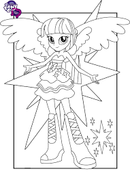 Top quality free printable coloring, drawing, painting pages here for boys, girls, children. Lovely Twilight Sparkle Coloring Page Free Printable Coloring Pages For Kids