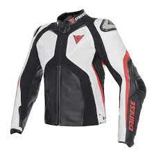 Buy Dainese Super Rider Perforated Leather Jacket Euro 52 Black White Red In Cheap Price On Alibaba Com
