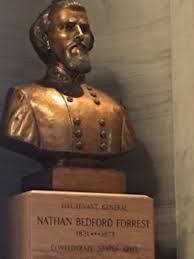 Nathan bedford forrest statue photos. I Support It Nathan Bedford Forrest Descendant Weighs In On Removal Of Capitol Bust Wztv