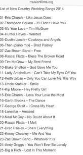 Wedding Country Songs To Walk Down Aisle 20 Ideas Country Wedding Songs Wedding Aisle Songs Wedding Songs