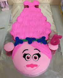 (they're about $15 from the. How To Make A Princess Poppy Trolls Cake With Pull Apart Cupcake Hair
