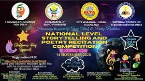 We did not find results for: National Level Story Telling And Poetry Recitation Competition Register Online For Class 3rd To 10th Ap Ts Teachers Education Jobs Related Information