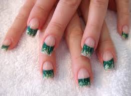 100 Awesome Green Nail Art Designs Styletic So, they coat the nails with hard and durable layer and function to beautify your extended white nail enamel can give you a very stylish set of nails. 100 awesome green nail art designs