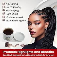 Amazon.com : BELLATIQUE Professional Braiding Gel Maximum Hold Gel for All  Hair Types (8.8 Oz)