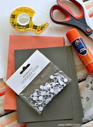 While children play treat or trick. Diy Mummy Halloween Card Or Invitation