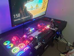 My Custom Build Custom Pc Gaming Setup Video Game Rooms