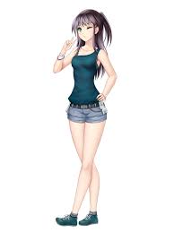 The typical black haired look though common but is very attractive, especially on the porcelain skin type that most of the anime girls seem to possess. Anime Girls With Black Hair Our Top 15 Original Illustrations Anime Girl