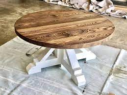 Round Farmhouse Coffee Table Ana White Coffee Table Farmhouse Round Farmhouse Table Round Wood Coffee Table