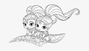 Roya the peacock of princess samira. Shimmer And Shine Shimmer Shine Colouring Free Transparent Png Download Pngkey