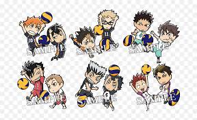 A simple comparison of haikyuu characters before and after timeskip. Chibi Characters For The Haikyuu Chara Chibi Haikyuu Png Haikyuu Png Free Transparent Png Images Pngaaa Com