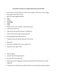 Laporan hasil wawancara dengan pedagang. Contoh Pertanyaan Wawancara Dengan Pedagang Warung Berbagai Contoh