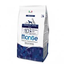 Monge Dog Superpremium Medium Adult Chicken 12 Kg Petplusultra