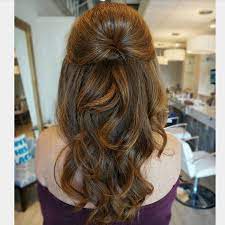 Love Half Up Hair With Plenty Of Volume By Sarah At The Blowout Bar In Columbus Ohio Long Hair Styles Prom Hairstyles For Long Hair Blowout Hair