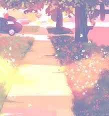 Argodeon Commissions Are Full Of Love On Twitter Art Pastel Landscape Anime Background