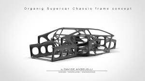 Lamborghini Aventador Organic Chassis Frame Lamborghini Aventador Car Frames Concept Car Design
