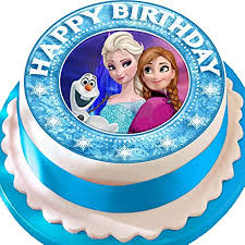 It's perfect for summer or any holiday you celebrate with fresh berries. Frozen Anna Elsa Olaf Happy Birthday Bordure Vorgeschnitten Essbarer Zuckerguss Kuchendekoration Amazon De Kuche Haushalt Wohnen