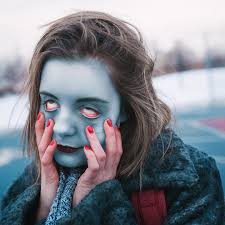 My approach is to create vibrant, authentic, and natural photographs of people. Elegantly Surreal Portraits Of Blue Women From Montreal