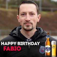 Happy Birthday🎂 Unser Team-Betreuer Fabio Hansen wird heute 28 Jahre alt.  Gemeinsam mit unserem Partner Sion Kölsch wünschen wir Dir an Deinem  Geburtstag alles erdenklich Gute! Auf Dich, lieber Fabio!🍻