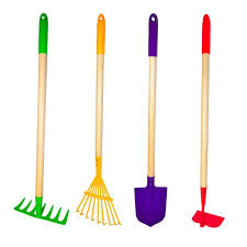 G F Products Big Kids Garden Tool Set 4 Piece 10018 The Home Depot