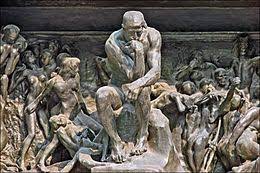 This art sculpture is completely handmade, precision polished, hand drawn, and each piece is strictly inspected for product quality material: The Thinker Wikipedia