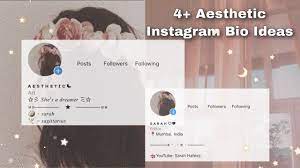 Its been a very long time since i last uploaded a yt video ! How To Make Your Instagram Bio Aesthetic Ideas Hacks Youtube