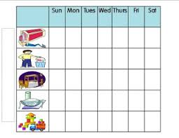 Preschoolers Chore Chart A Grateful Life