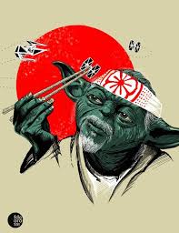 Mr Yoda Miyagi By Brazilian Illustrator Fernando Degrossi Star Wars Illustration Star Wars Art Illustration