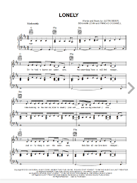 We did not find results for: Justin Bieber Benny Blanco Lonely Sheet Music In B Minor Transposable Download Print Sheet Music Lyrics And Chords Benny Blanco