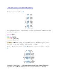 As vrea sa fiu o floare in mainile tale, un zambet pe buzele tale, raza de luna care iti spune seara noapte buna. Lectia Nr 2 Numerele Germana