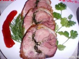 рулька свиная запеченная в духовке в рукаве рецепт с фото Svinaya Rulka Zapechennaya V Duhovke S Izobrazheniyami Eda