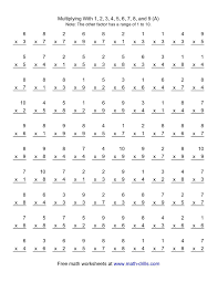 To know the total money spent, he writes 20 six what do you come to know from the result ? 100 Vertical Questions Multiplication Facts 1 By 1 Dokterandalan