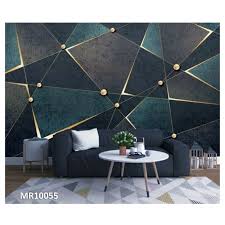 Bentuk ini didapatkan dari dinding sel yang berada paling luar di sel tumbuhan. Wallpaper Dinding 3d Mural Motif Geometri Shopee Indonesia