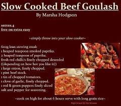Slimming World Slow Cooker Beef Goulash Crockpot Gemaakt Met Paprikapoeder Uit Tsjechie Was Erg Lekker In Co World Recipes Slimming World Beef Beef Goulash