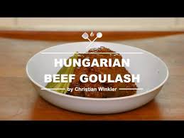 This beef recipe is filled with yummy. Hungarian Beef Goulash I Rinder Gulasch Cook The Classics With Me At 1 Youtube
