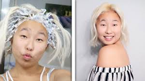 Platinum Root Touch Up On SHORT Hair!