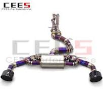 CEES Catback Exhaust System For Audi RS3/TTRS 2.5T 2017-2023 Titanium High  Performance Valvetronic Exhaust Pipe