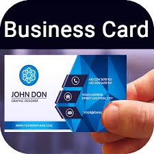 Create a business card like a professional business card designer and easily print it.a digital business card is very useful to share contacts. Business Card Maker Free Visiting Card Maker Photo Apps On Google Play