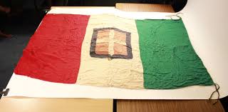 The italian national flag during world war 2 contained three sections of green, white, and red colors that were divided vertically in equal sections. Italian Flag Pre 1942