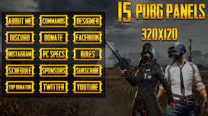 Playerunknown S Battlegrounds Twitch Panels By Lol0verlay Deviantart Com On Deviantart Twitch Paneling Overlays