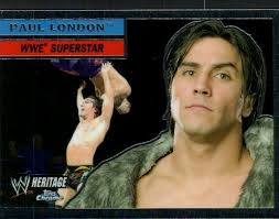 2006 Topps Heritage Chrome WWE Wrestling Card #5 Paul London