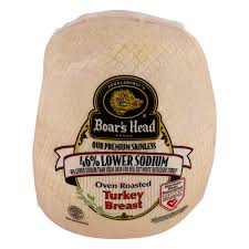 If you receive a product from giant, and the nutritional information on the product label does not match the information on our site, please contact giant . Save On Boar S Head Deli Turkey Breast Premium Lower Sodium Regular Sliced Order Online Delivery Giant