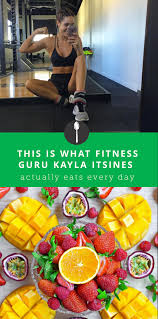 This Is What Fitness Guru Kayla Itsines Actually Eats Every Day Kayla Itsines Nutrition Kayla Itsines Meal Plan Nutrition Recipes