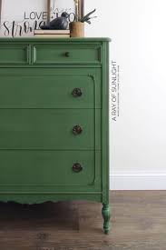 Emerald Green Painted Dresser How To Paint With Milk Paint In 2020 Green Painted Furniture Painted Bedroom Furniture Green Furniture